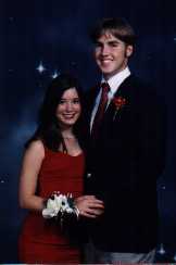 Charlie Philips and Christine Mueller at Home coming